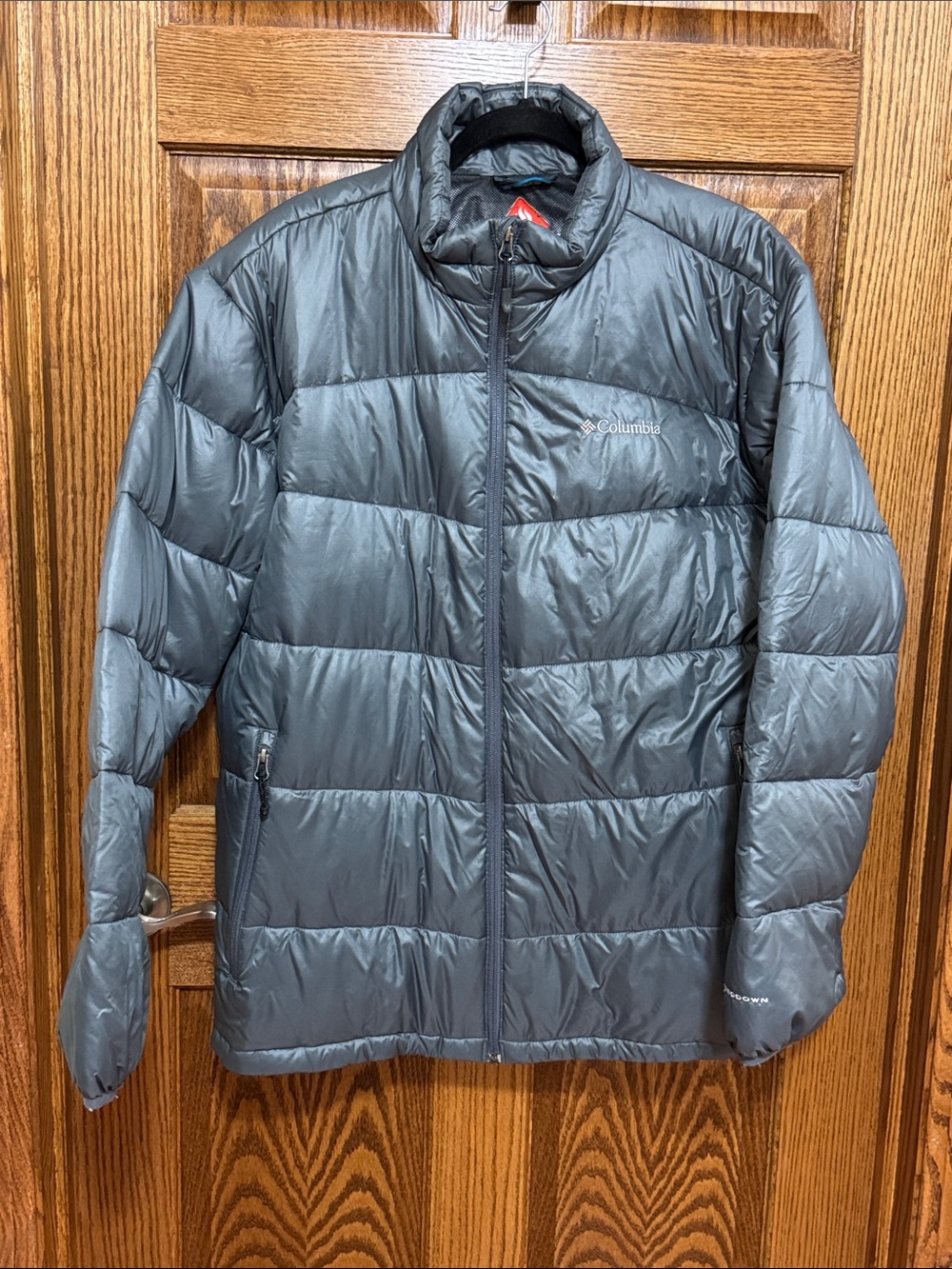 Columbia Men's 650TD Omni-Heat  Slate Gray Puffer Jacket